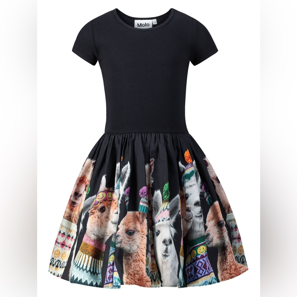 MOLO Casie printed cotton dress